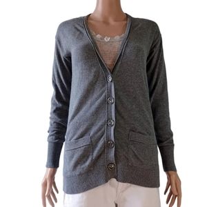 Mossimo Supply Co. Grey Cardigan XL